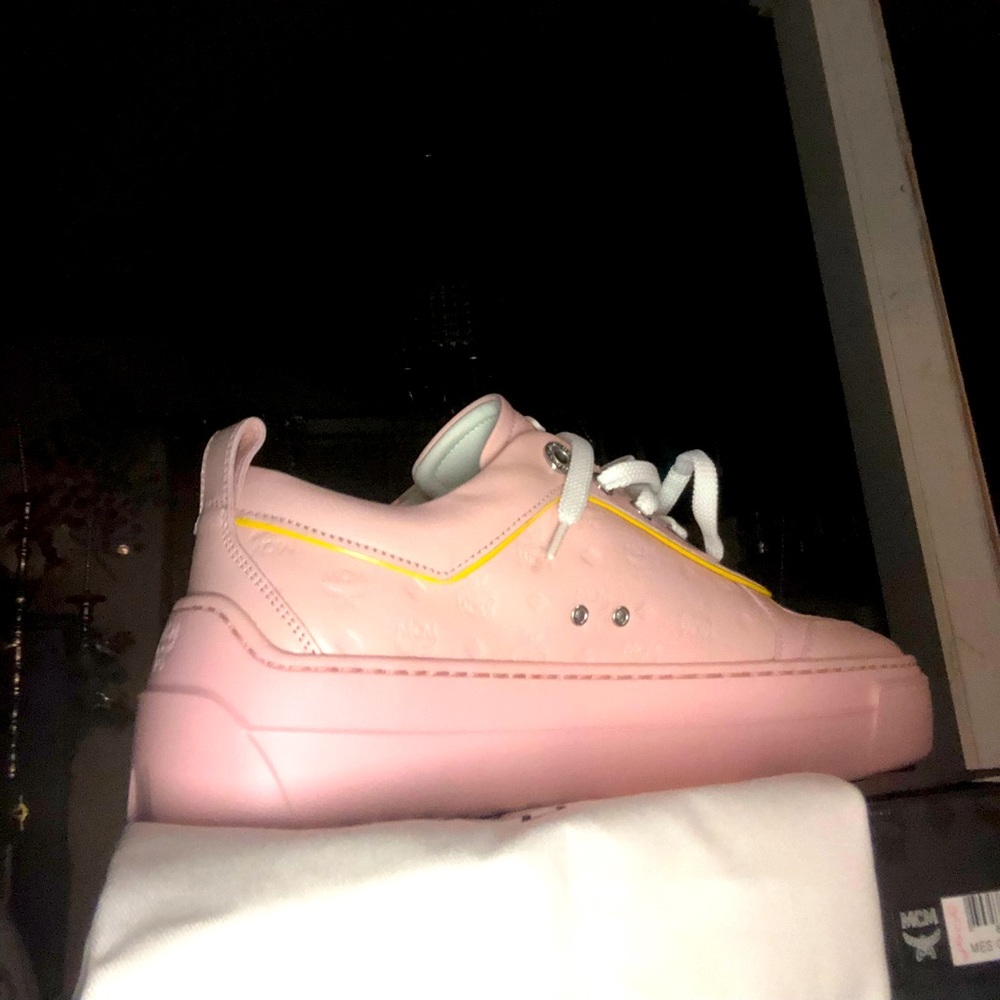 authentic Mcm Pink sneaker